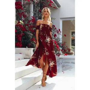 Elle Off The Shoulder Floral Dress