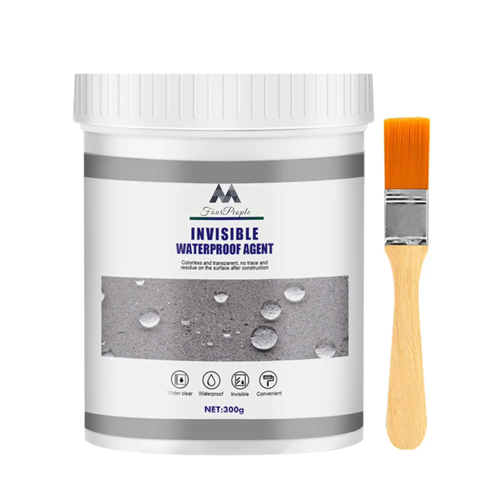 10.58Oz Transparent Waterproof Adhesive for Bathrooms and External Wall Leak Sealing