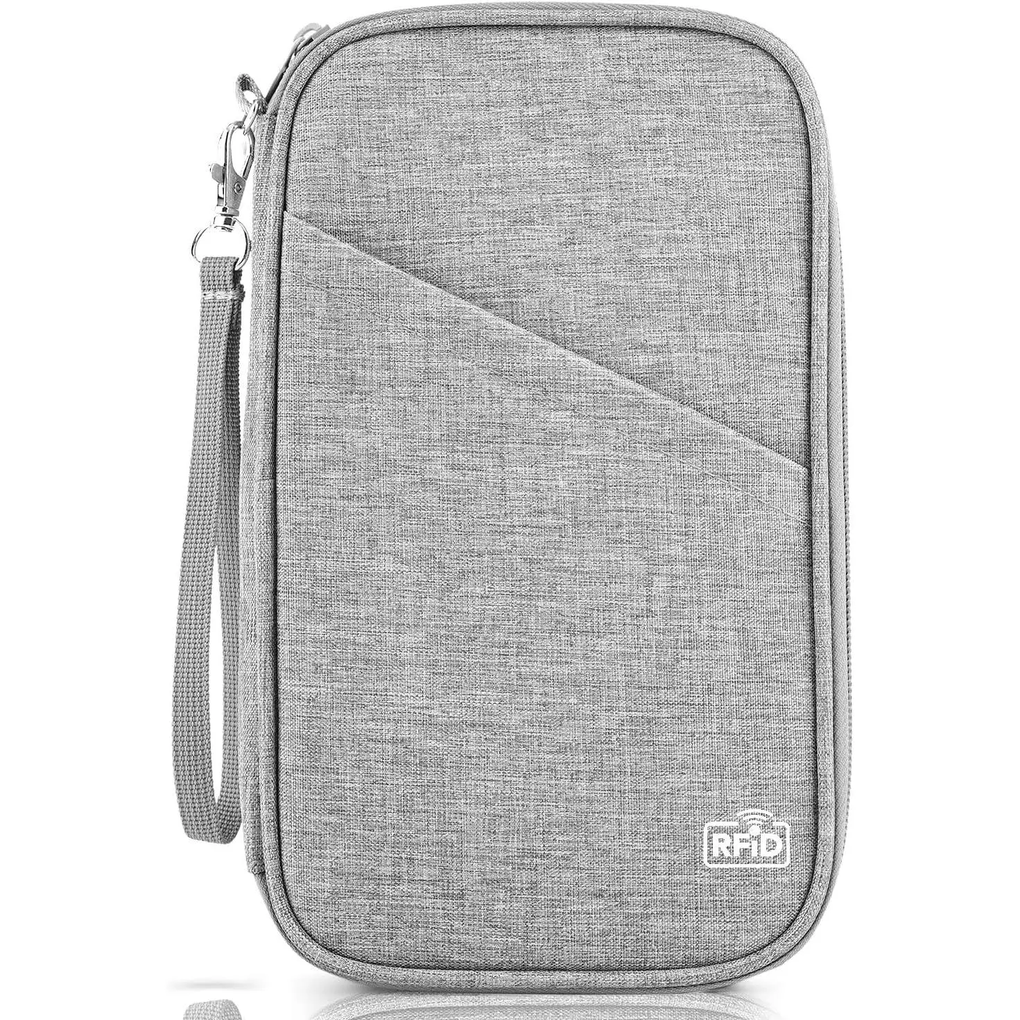 TOPBAG RFID Passport Holder Family Travel Wallet – Waterproof Document Organizer for Passports, Cards & Tickets, Unisex