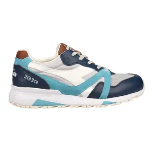 diadora Mens N9000 2030 Italia Lace Up Sneakers Shoes Casual - Blue, Grey