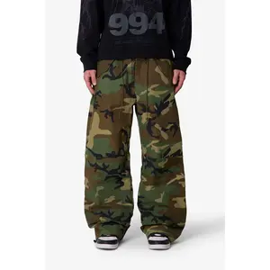 mnml Baggy Military Pants - Camo