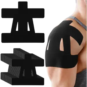 5 Pack Shoulder Pain Relief Kinesiology Tape, Pre-Cut, Sports, Waterproof, Breathable, Improves Elasticity, Athletic Kinesiology Tape for Shoulder Support