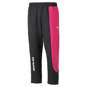 PUMA Mens Amg Woven Pants Casual - Black, Pink