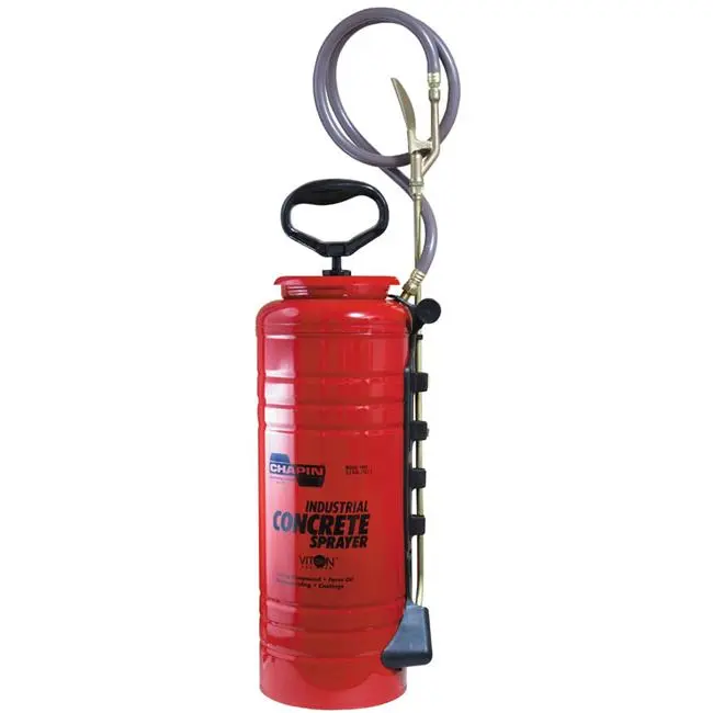 212 MAIN 3.5 Gal Industrial Concrete Sprayer - Corrosion-Proof Steel Body, Wide Mouth, Brass Components, Chemical Attack Resistant, Poly Holster, Home Improvement & Garden Supplies Tool