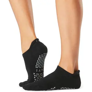 TAVI Women’S Savvy Grip Socks - Pilates Socks with Grips for Women, Slipper Socks for Pilates, Yoga, and Ballet, Barre Socks Tavi Noir