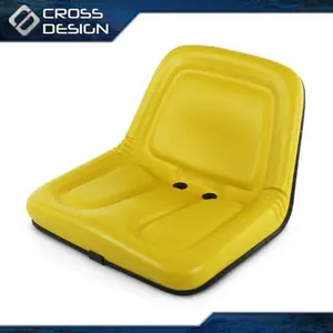 CROSSDESIGN 318 322 330 332 400 420 Tractor Seat Yellow Fit For John Deere Lawn Mower Garden
