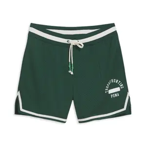 PUMA Womens X Trophy Hunting Shorts Casual Bottoms Casual - Green