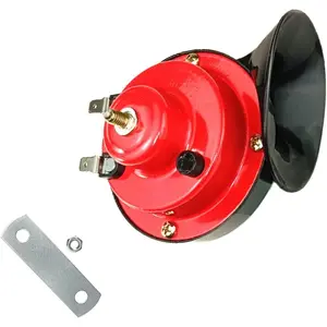 300DB Super Loud Car Horn, 12V Waterproof Air Horn Replacement Kit, Electric Snail Horn for Cars, Motorcycles, Trucks, Bicycles, Marine Cars, Universal Automotive Accessories