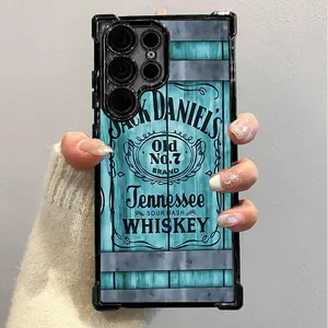 Beer For S22 S23 S24 S25 S26 FE ULTRA PLUS Four CornersAnti-Fall Transparent Soft Silicone Phone CasesShell Tough Phone Cover L12 #SMBE3