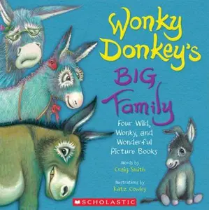 USED-Wonky Donkey’s Big Family (READERLINK EXCLUSIVE): Four Wild, Wonky, and Wonderful Picture Books by Craig Smith (Paperback)