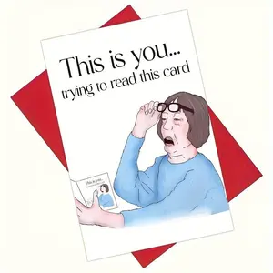 1pc, Funny Happy Birthday Cards, Unique Birthday Gifts, Birthday Decorations, Unique Birthday Gifts for Mum, Happy Birthday Cards for Mum Woman Sister Her Best Friend, Mother's Day Cards, Mother's Birthday Gifts