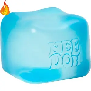 Perfect Gift Best Seller Nice Cube - Sensory Squeeze Toy With Super Solid Squish - 2.25" Cube - Color May Vary (Pack Of 1) Textured Sensory