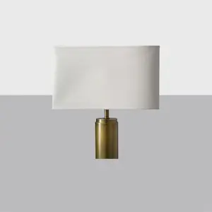 French Rectangular Linen Shade – Premium 100% Linen Lamp Shade