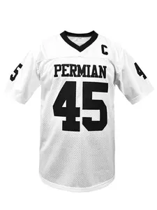 Boobie Miles Jersey, 45 Permian Friday Night Lights Football Jersey White Black S-XXXL Sport Outdoor Clothing Sports Top Outdoor Apparel, Sportswear Clothing