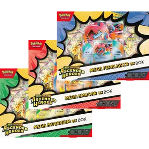 Pokemon Mega Evolution - Ascended Heroes ex Box (Live RIP)