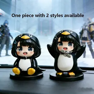 Gugu Gagua Doll Model Car Dashboard Ornament Gift, Cute Decorative Figure for Vehicle Interior, Perfect Present for Car Enthusiasts