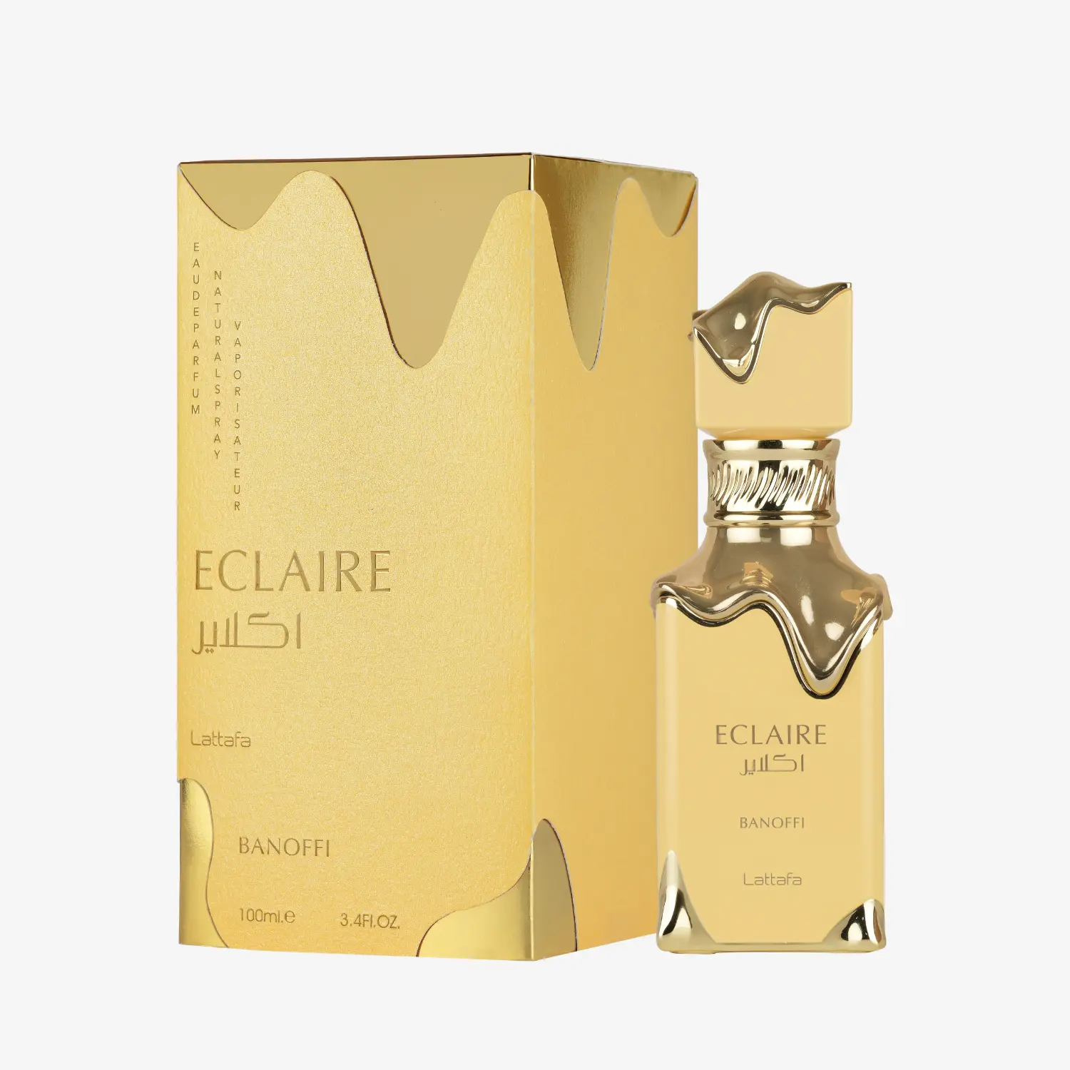 Lattafa Eclaire Banoffi Eau de Parfum – 100ml (3.4 Fl Oz) | Unisex