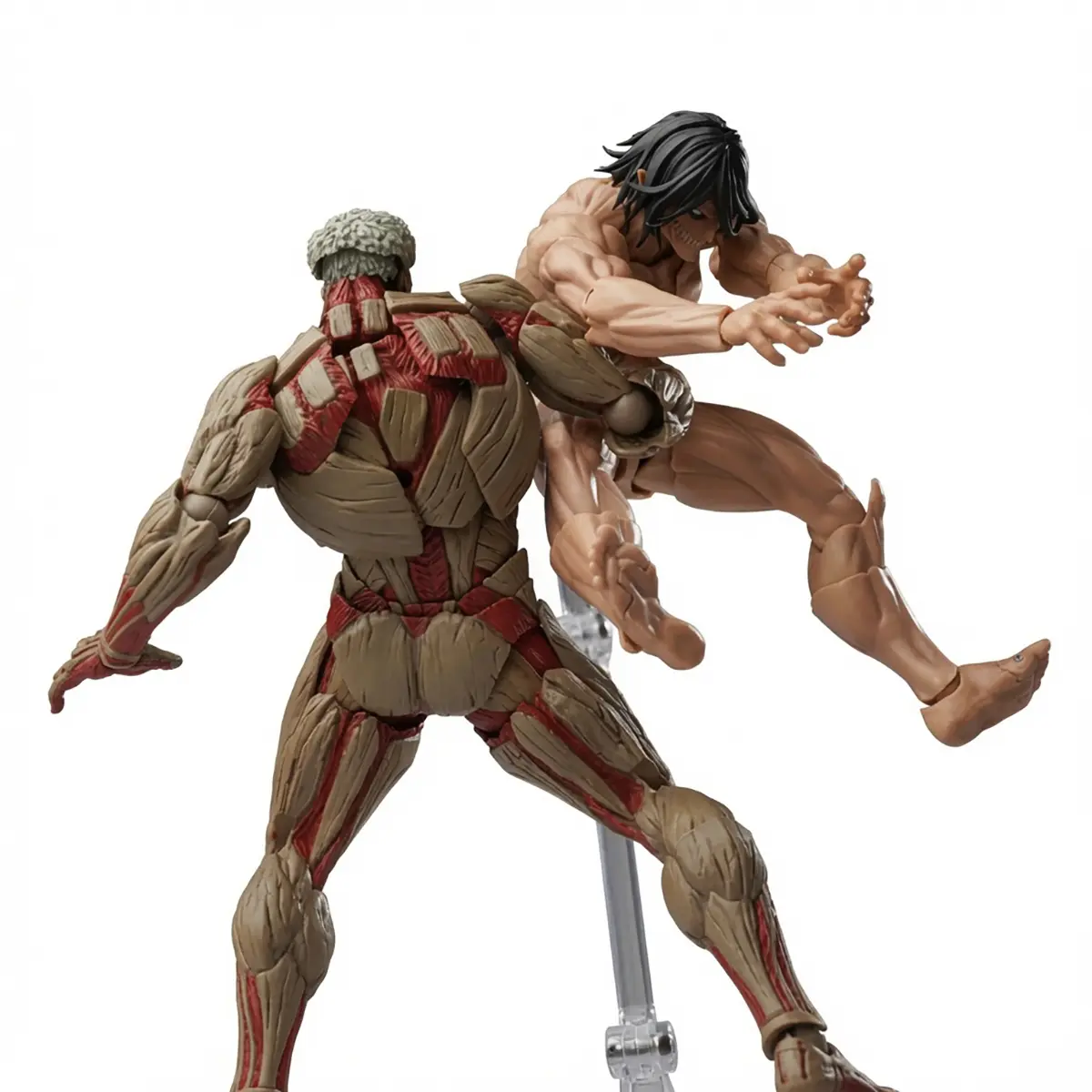 Attack on Titan Action Figure, 3 SKUs Sold Separately, Eren Attack Titan, Armored Titan, Female Titan, Fully Articulated Anime Collectible PVC Model Toy Gift for Shingeki No Kyojin Fans
