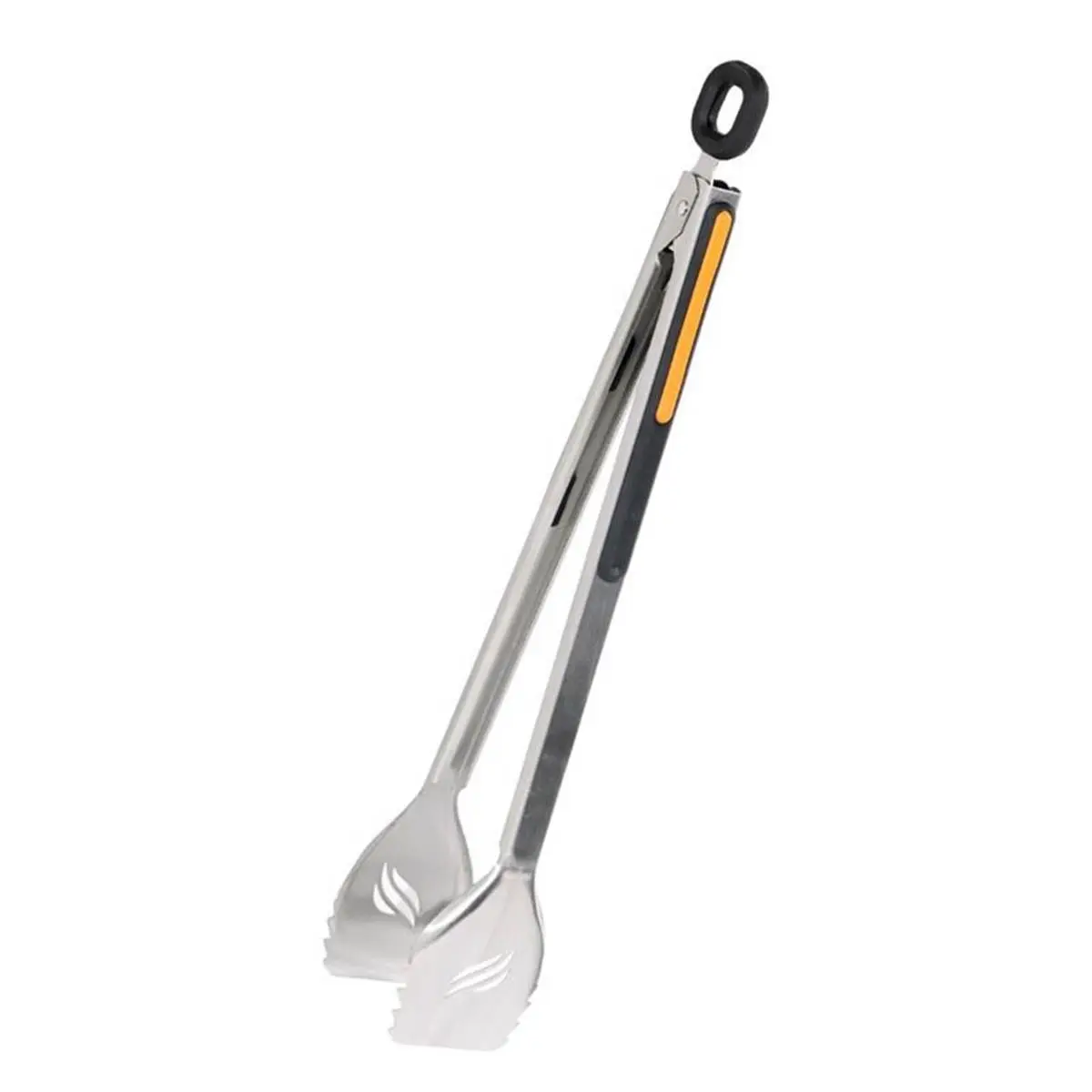Blackstone Signature Stainless Steel Grill Barbecue Tongs, 0.56 lbs, Heat Resistant, Durable, Dishwasher Safe, Non-Plastic Kitchen & Campfire-BBQ Party Utensil