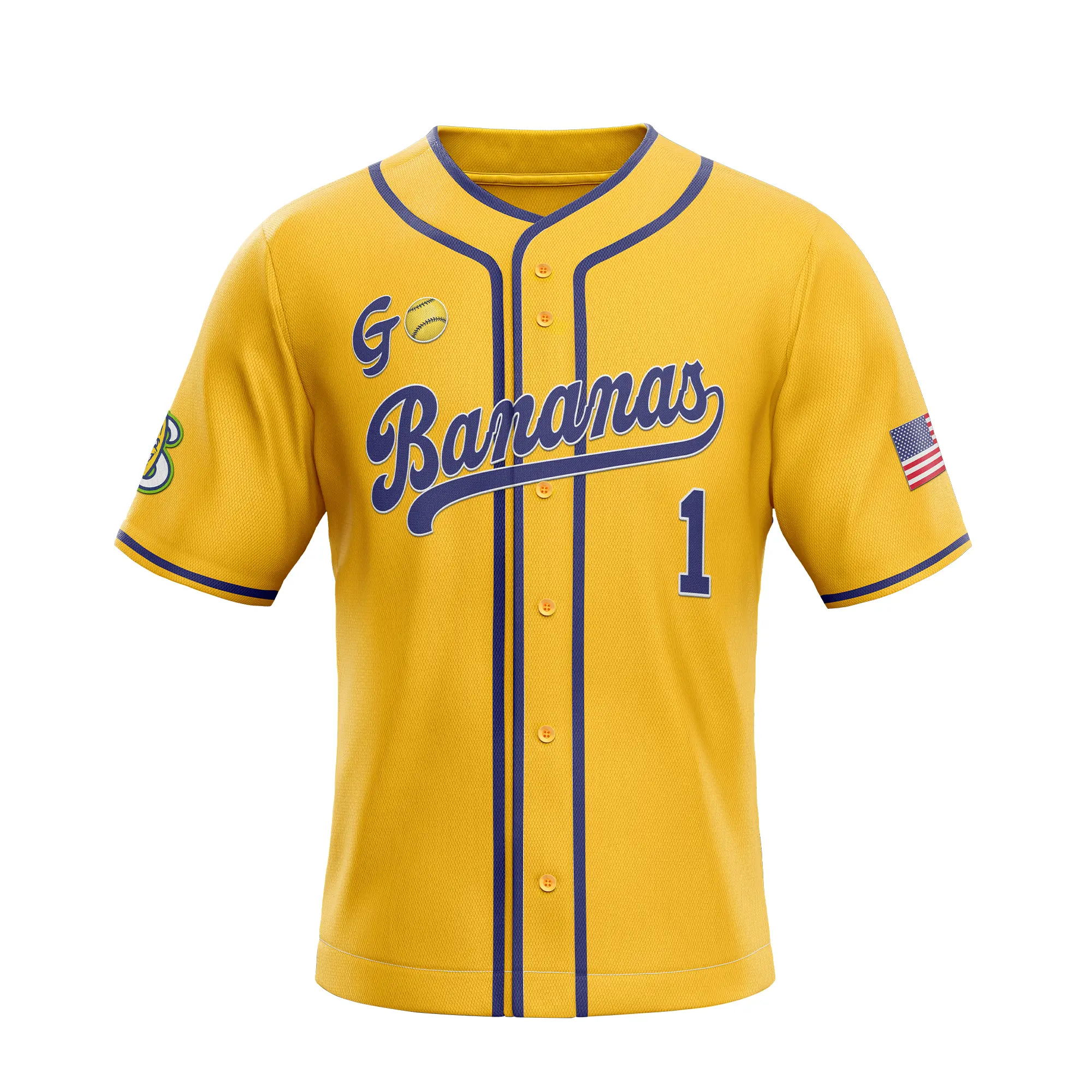 Mens Baseball Jersey Button Down Shirts Short Sleeve Hipster Hip Hop Sports Uniforms-The Entertaining Baseball Team from Savannah