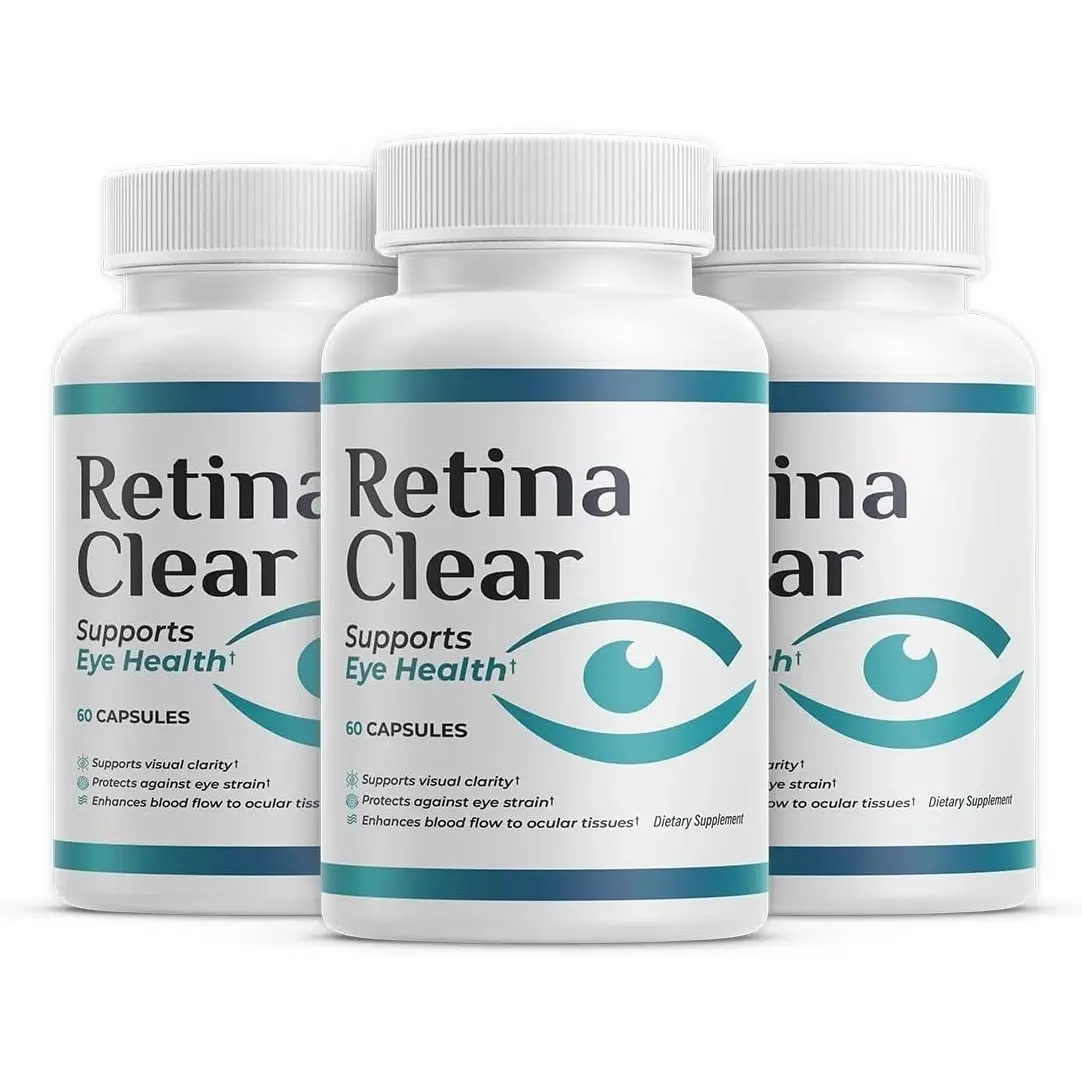 (1/3 Packs) Retina Clear Capsules, RetinaClear Eye Health Support (60 Capsules)
