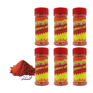 SPICEMASTERS THE FLAMIN’ HOT SIX – Ultimate Fire Collection Natural Flavor Chili Mexican Chile Taco spice blends Seasoning