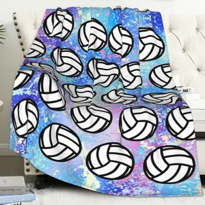 Volleyball Blankets Volleyball Gifts foR Girls 8-12 Volleyball Ball Lovers Soft Kids Throw Blankets Girls Women Volleyball Stuff  40×50 inch