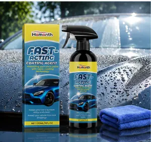 Homonth MolecuGard Auto Ceramics Coating Automotive Nano Coating Repair Agent - Spray Coating - Advanced Automotive Coating Agent - With Dust and Water Repellent Properties - Long-lasting and Durable with Gloss, Suitable for Continuous Use anti-aging uv