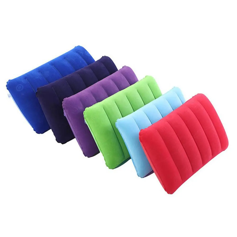 Portable Foldable Outdoor Travel Sleep Pillow, Camping Tent Inflatable Pillow, Airplane Hotel Rest Comfortable Sleep Pillow