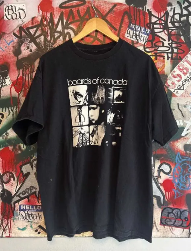 Band Boards Of Canada Unisex T-Shirt Made In USA, All Colors, Gift for Women Men, US Size S-6XL, 100% cotton, Classic Fit, Unisex T-Shirt