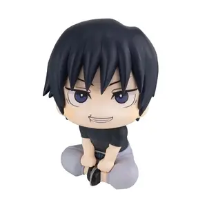 10cm Jujutsu Kaisen Anime Figure Look Up Q Version Satoru Gojo/Geto Suguru Action Figure Fushiguro Toji/Okkotsu Yuta Figurine Multi-Jointed Titan Set