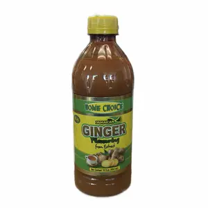 Homechoice Jamaican Ginger Flavoring from Extract 16 fl oz Natural Herbal Essence for tea, Cooking & Baking