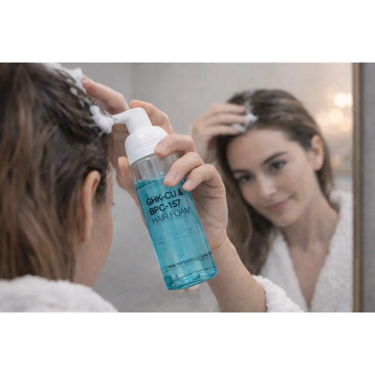 GHK-Cu & BPC-157 Hair Growth Foam (3 Pack) | Peptide Treatment for Thinning Hair & Scalp Repair - TikTok Shop GHK-Cu & BPC-157 Hair Growth Foam (3 Pack) | Peptide Treatment for Thinning Hair & Scalp Repair - TikTok Shop