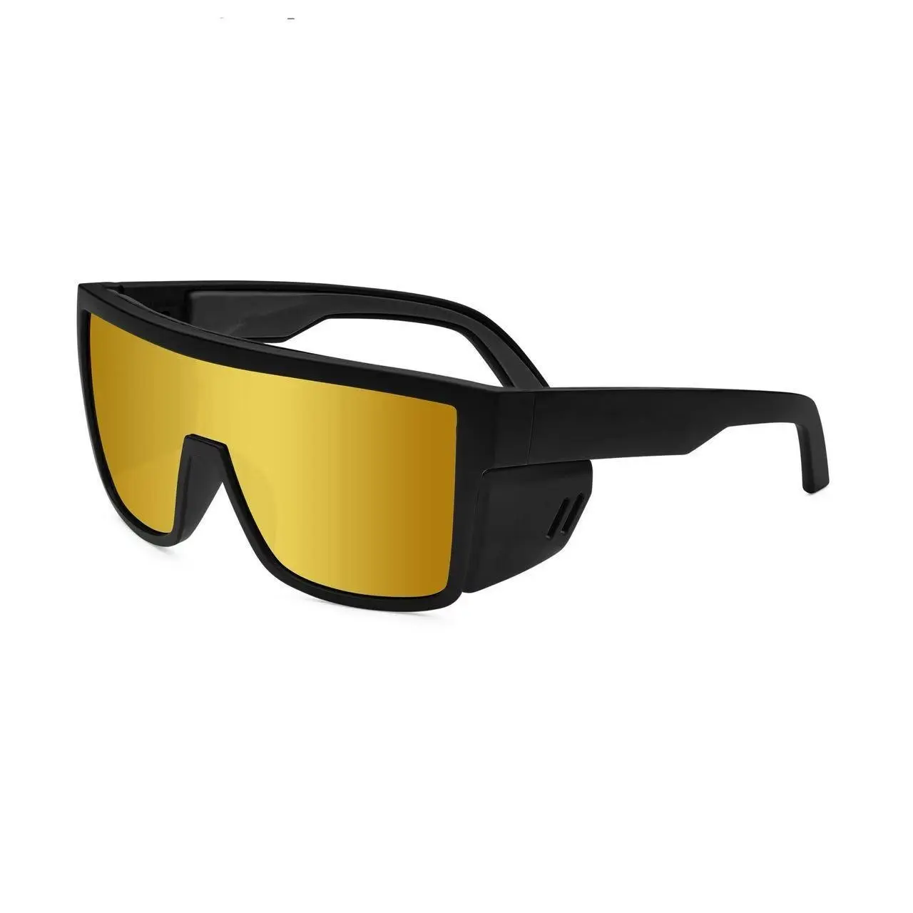 Fashion2025 Fashion Bomber Buzz Bomb Safety Sunglasses Polarized Frames Blue Light Blocking Glasses for Screens Unisex Photochromic Black green reading golf