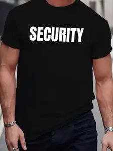 Men'S T-Shirt by SECURITY Designed for Moisture-Wicking And Ease of Movement