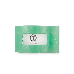 Spring Splash Medium Flat Rectangle Hair Clip