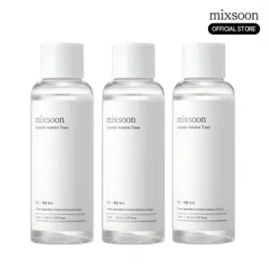 [mixsoon] Centella Asiatica Toner Trio (5.07 fl.oz / 150ml x 3) Calming Repair for Sensitive Skin Korean Skin Care Vegan