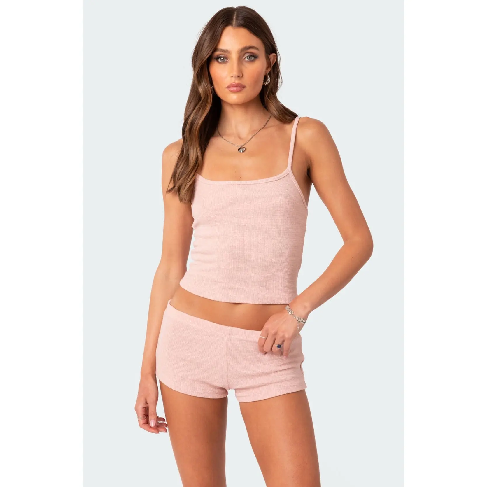 Ella Waffle Tank Top