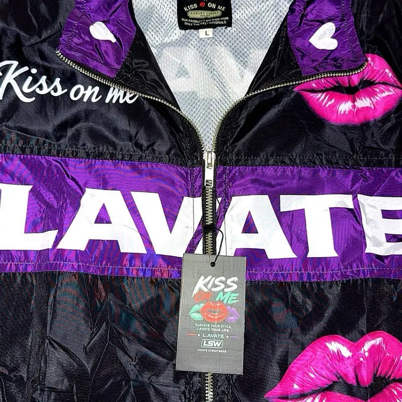 MIDNIGHT KISS Windbreaker Jacket