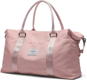 Weekender Duffel Bag with Shoe Compartment - Perfect for Travel & Overnight Trips Fashionable Bag