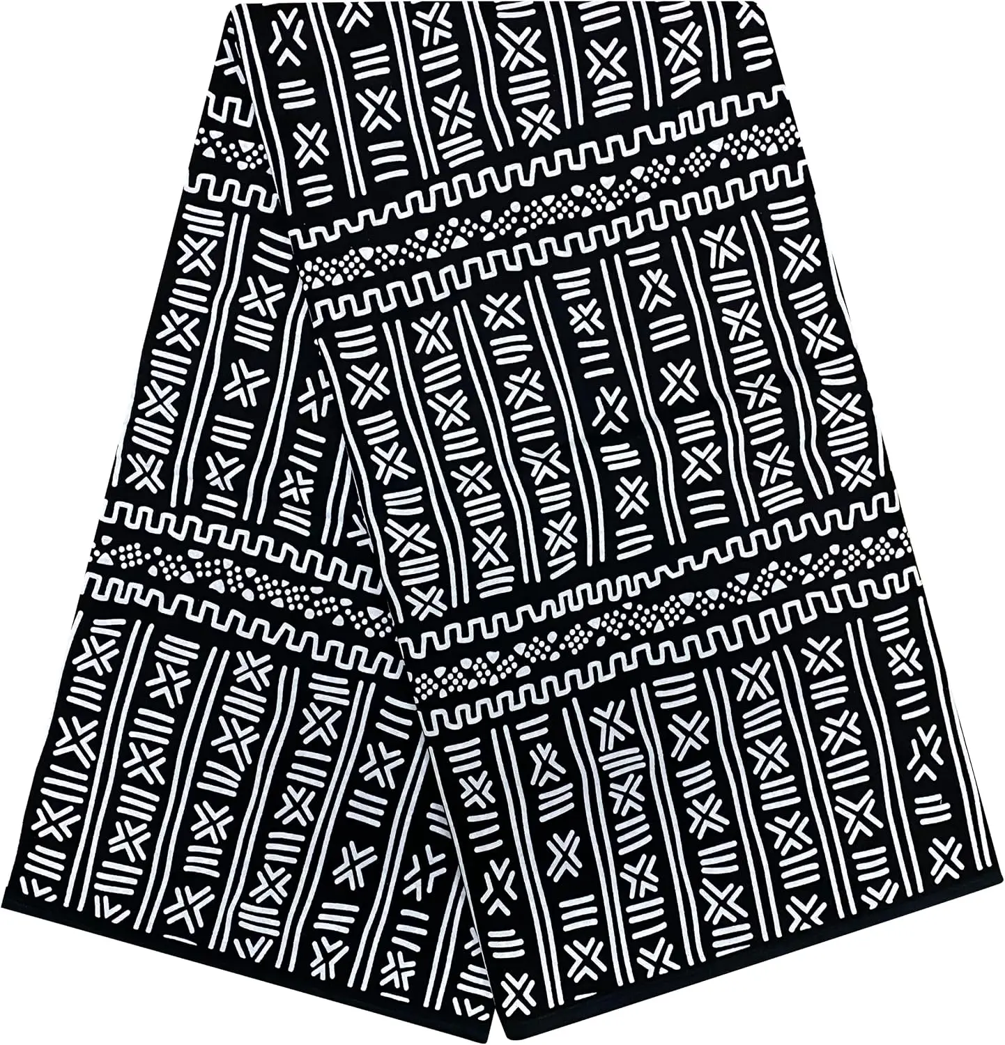 6 Yards African Fabrics Ankara Print Fabric African Wax Print Dashiki (A44, 9 Yards)