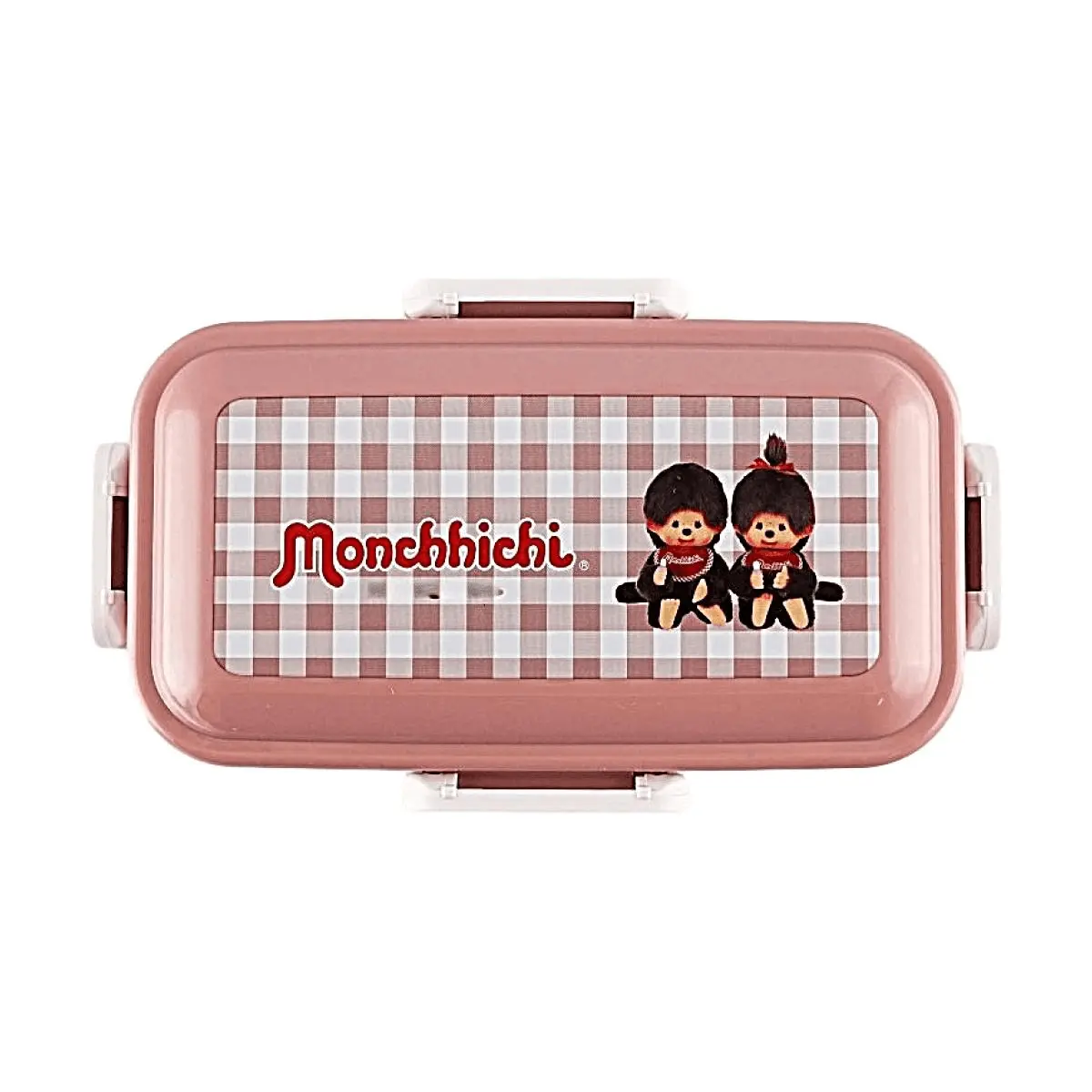 SKATER Monchhichi Bento Box 600ml - Double Layer Lunch Box for Adults & Kids, Microwave Safe, Leakproof Japanese Style Lunch Container