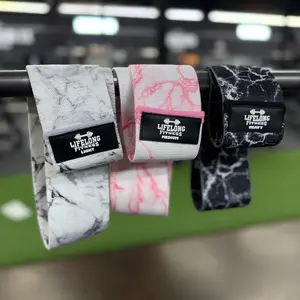 Lifelong Fitness - Resistance Bands - Booty Bands - Build Your Glutes & Maximize Engagement Home Workout Equipment Home Gym Kit