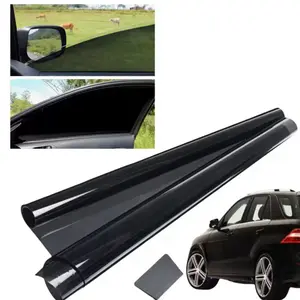 Ceramic Window Tint Film VLT 20% Privacy Tinted Dark Window Film Car Window Sunshade Sun Protector Vehicle