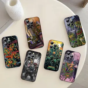 T-Teenage M-Mutant N-Ninja T-Turtles Phone Case Soft TPU Skin-Friendly For IPhone 17/16/15/14/13/12/11 Series:PRO,MAX,PLUS ,Samsung Galaxy S26 S25 S24 S23 S22