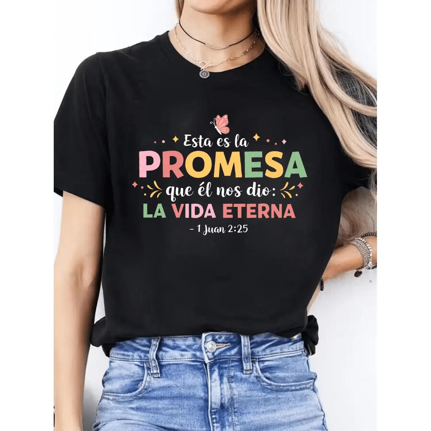 Spanish Alphabet Print T Shirt Language Learning Tee Unisex Casual Short Sleeve Round Neck Top Ideal for Spanish Class Daily Wear
