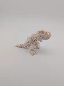 Flexi Skeleton T-Rex – 3D Printed PLA Toy