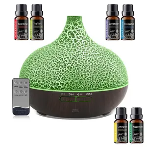 Air Humidifier & Essential Oil plant Diffuser Combo, Ultrasonic Cool Mist Maker for Home, Remote operation Control, Quiet Smell Distributor for Large Rooms timer setting Aroma Diffuser