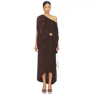 Deme by Gabriella The Abigail Set in Espresso Brown