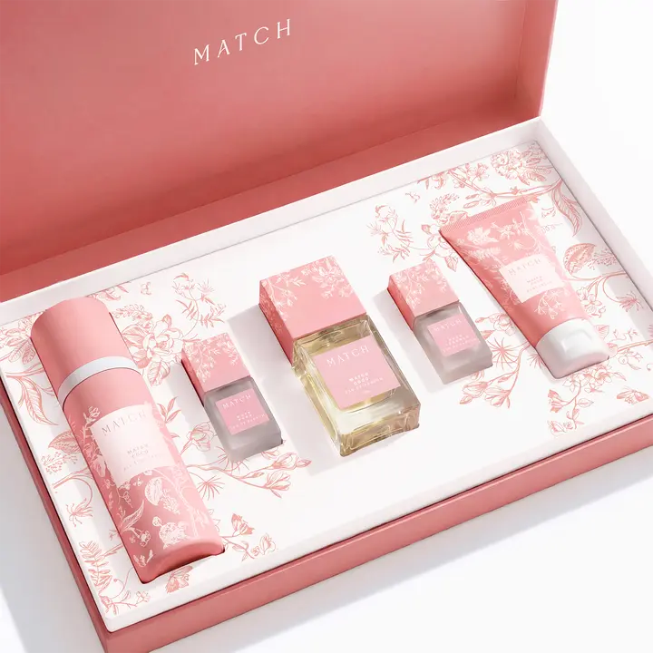 Match Pink perfume Collection - women, Daily Fragrance, Beauty Perfume, Box Set Women's Fragrance, Bundle Set Women's Fragrance